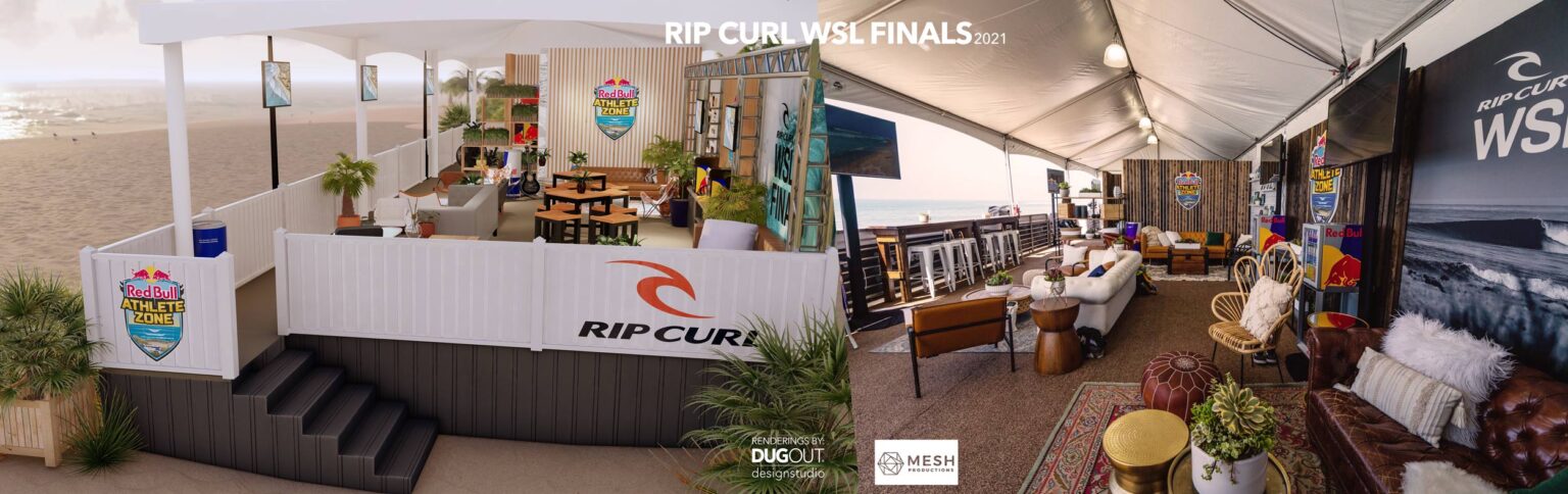 Rip Curl WSL Finals Athlete Lounge