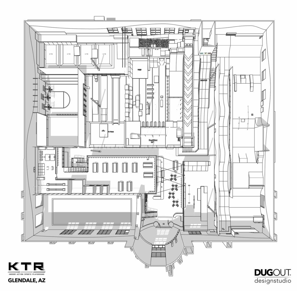 KTR GLENDALE PLAN VIEW RENDERING